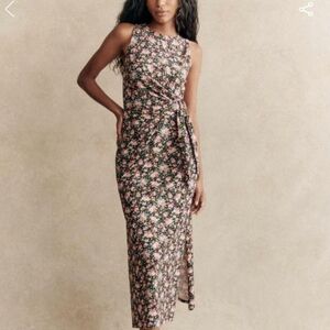 NWT Sezane Pippae Dress Multicolor Floral